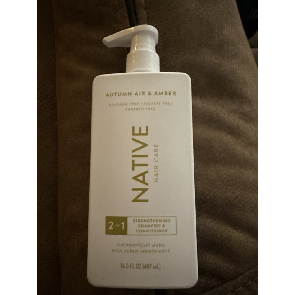 Native Autumn Air And Amber 2 N 1 Shampoo And Conditioner